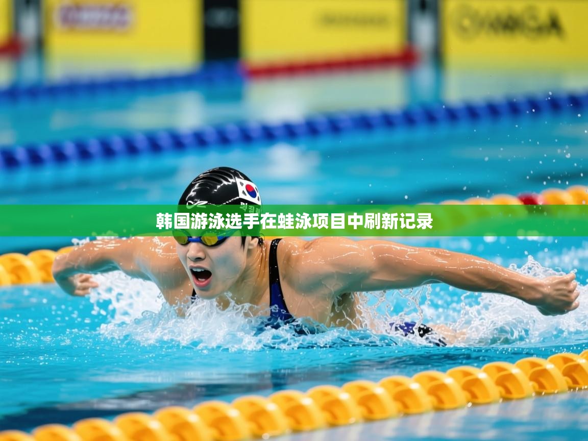 2025九游娱乐app优惠多韩国游泳选手在蛙泳项目中刷新记录  第4张